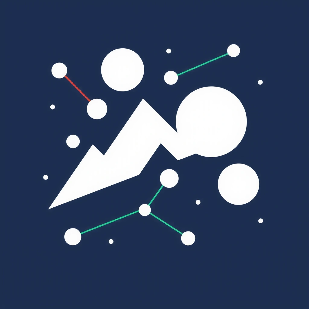 Icon representing data visualization