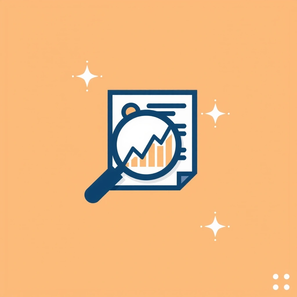 Icon representing business intelligence